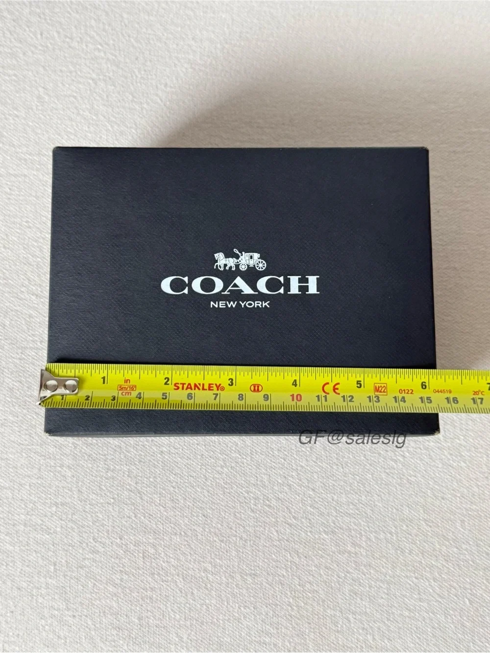 Coach Packaging Supplies Extra Small Sized packaging set for Coach Small Wallets